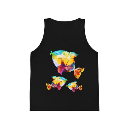Happiness is a Painted Fish Kids' Tank (multi colors available)