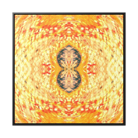 Fire Spirits Framed Canvas Print