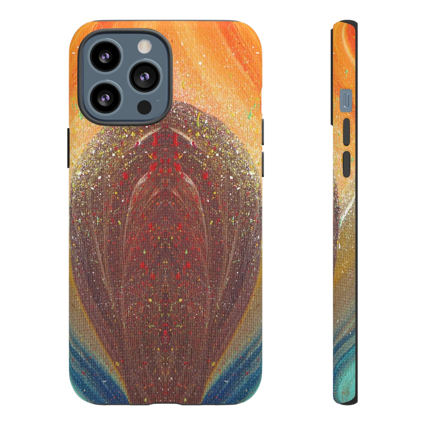 Flow of Magnetism Tough Phone Case for iPhone, Samsung, Pixel