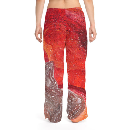 Waves of Creation Painting Women's Pajama Pants