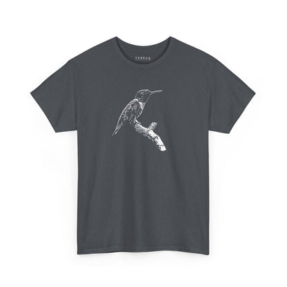 Hummingbird Adult 100% Cotton T-Shirt (Multicolors)