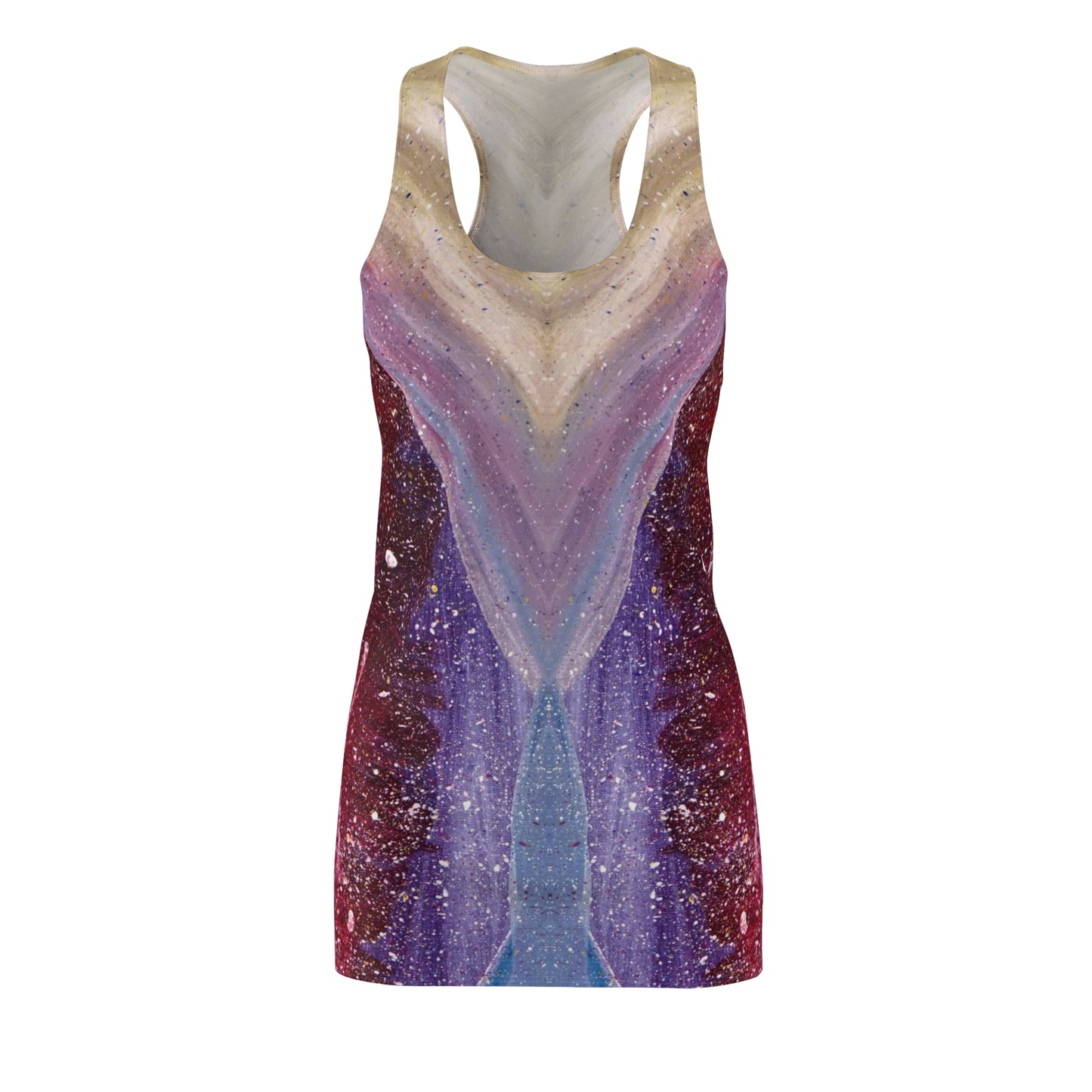 Plato's Cave Painting Slinky Women's Racerback Dress