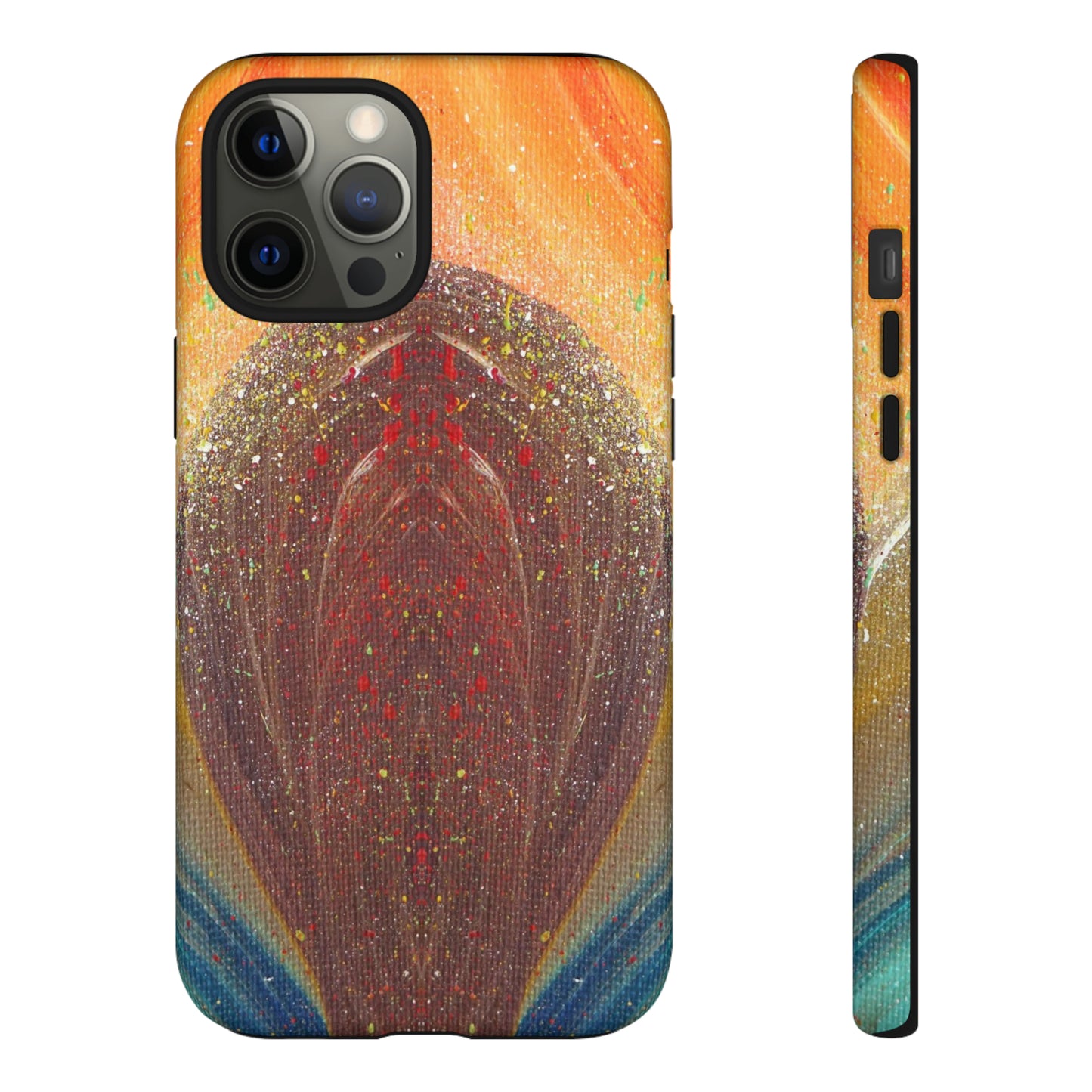 Flow of Magnetism Tough Phone Case for iPhone, Samsung, Pixel