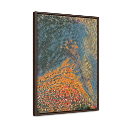 The Colors of Sunset Framed Canvas Print