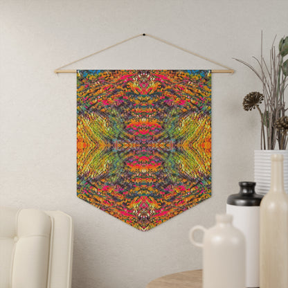 Brazen Symmetry Wood + Twine Tapestry