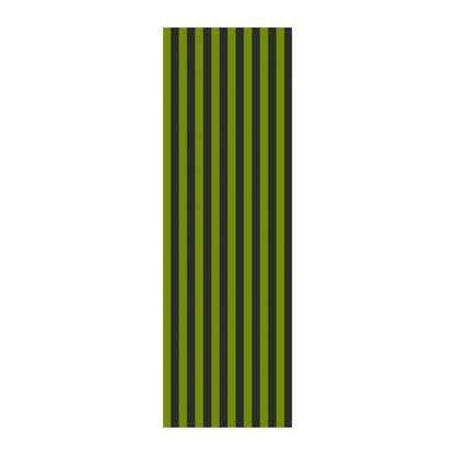 Avocado Green Stripes 100% Cotton Twill Fabric
