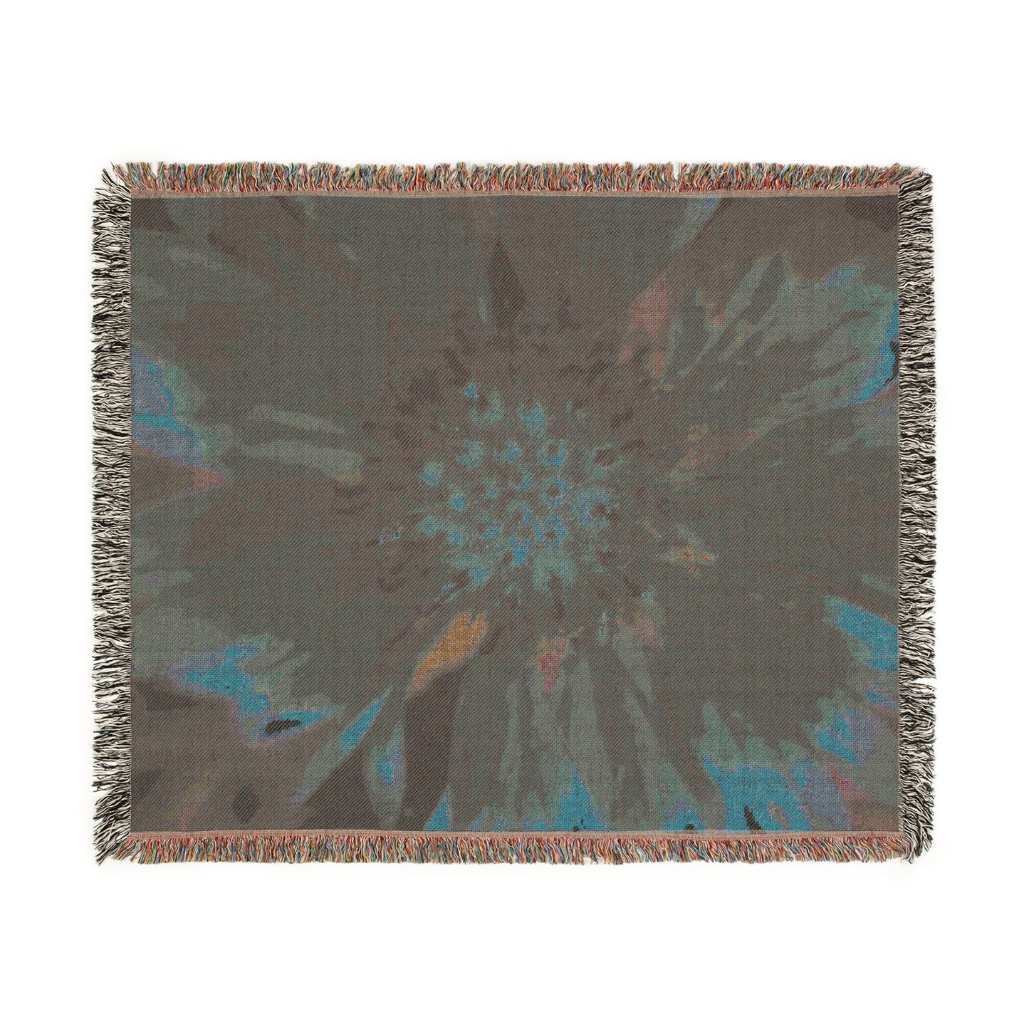 Cosmos Flower 100% Cotton Woven Blanket (3 sizes) | Made In USA