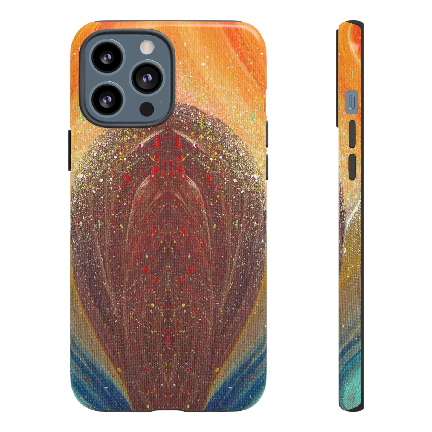 Flow of Magnetism Tough Phone Case for iPhone, Samsung, Pixel