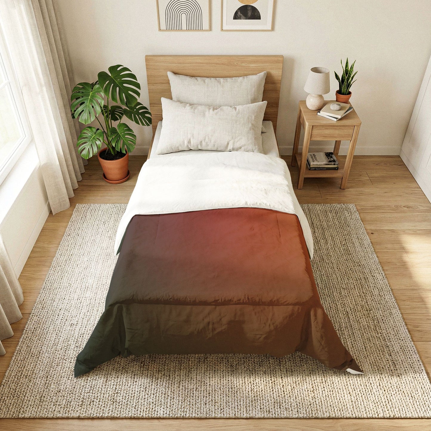 Deep Tones 100% Cotton Comforter