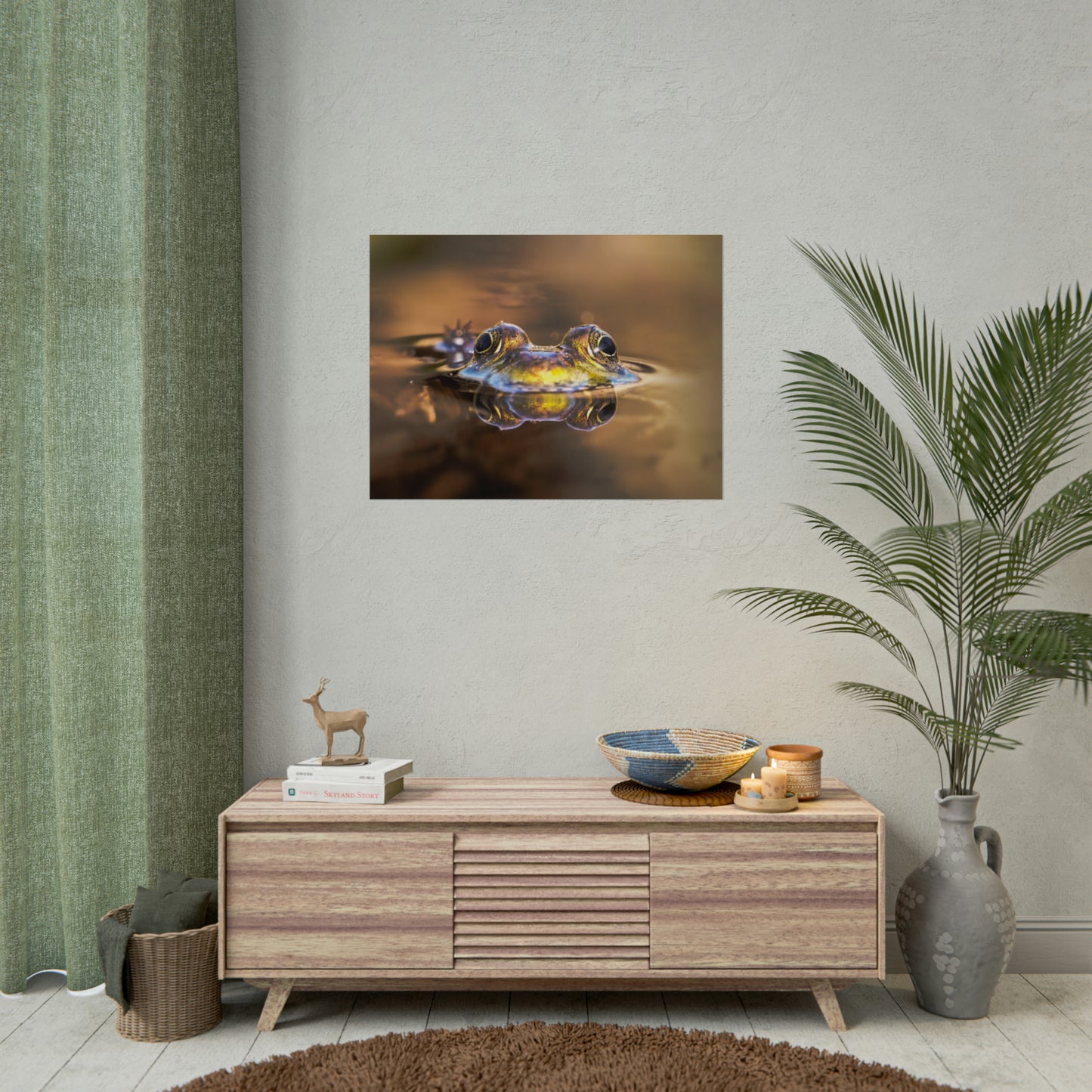 Duality of Frog Fine Art Print