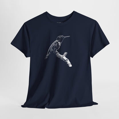 Hummingbird Adult 100% Cotton T-Shirt (Multicolors)
