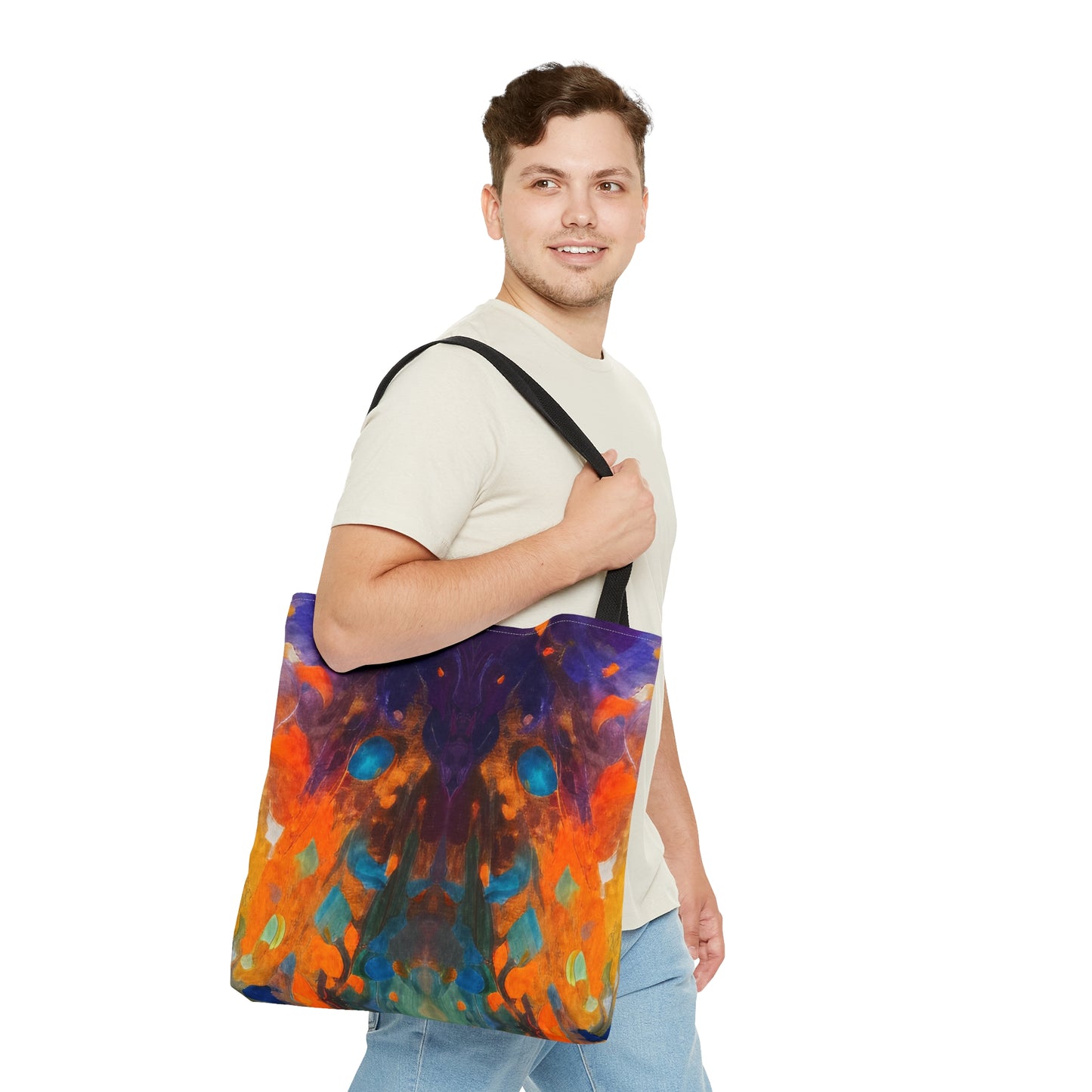 Dog Star Rises Art Tote Bag