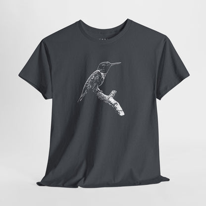 Hummingbird Adult 100% Cotton T-Shirt (Multicolors)