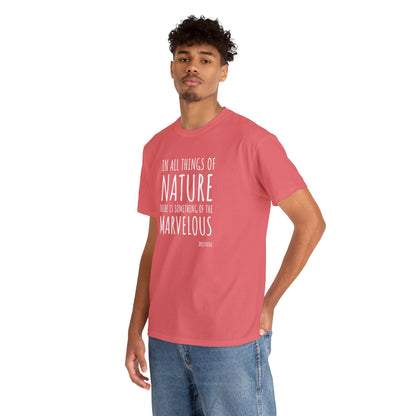 Marvelous Nature Adult 100% Cotton T-Shirt