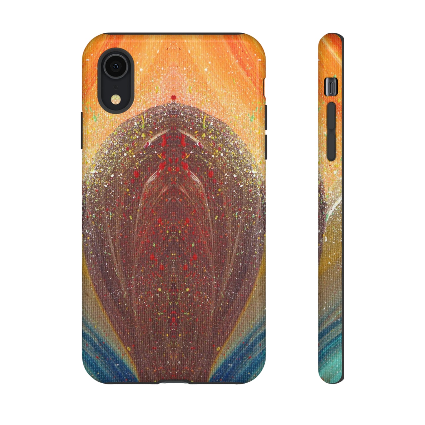 Flow of Magnetism Tough Phone Case for iPhone, Samsung, Pixel