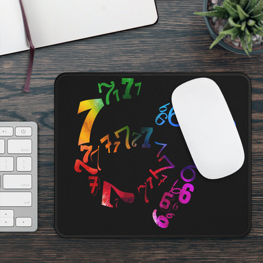 6-7 Meme Illusion Large Mouse Pad