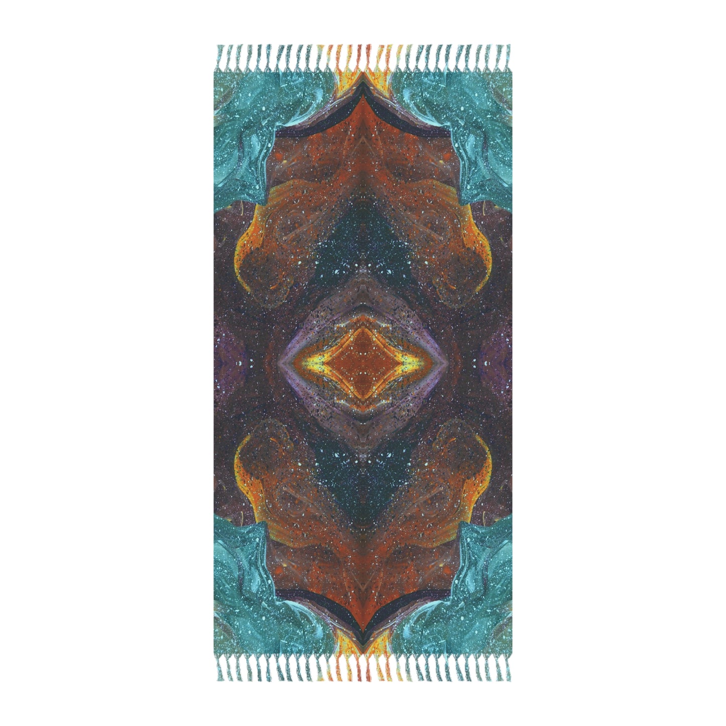 The Symmetry of Life Washable Fabric Bath Rug