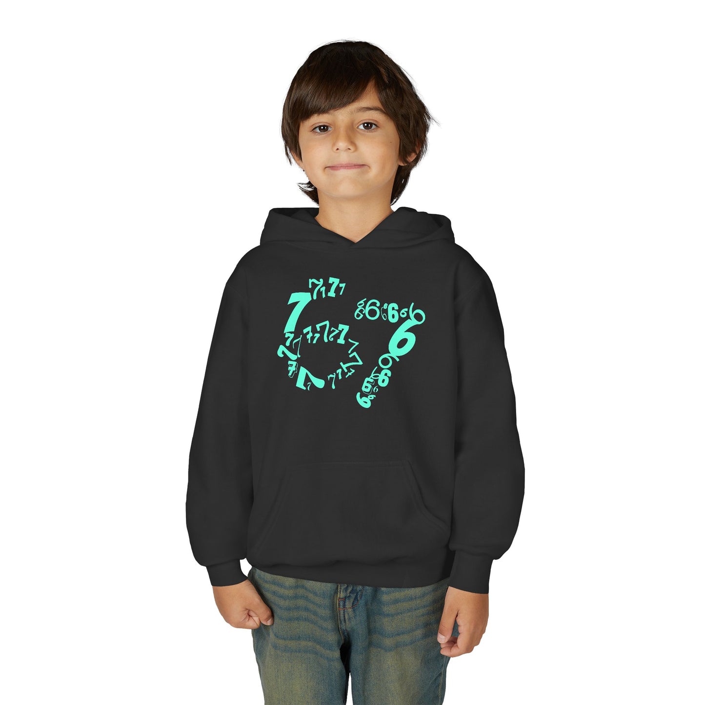 6-7 Meme Illusion Kids' Hoodie