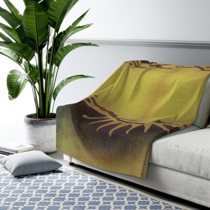 Sun Vibes Sherpa Fleece Blanket