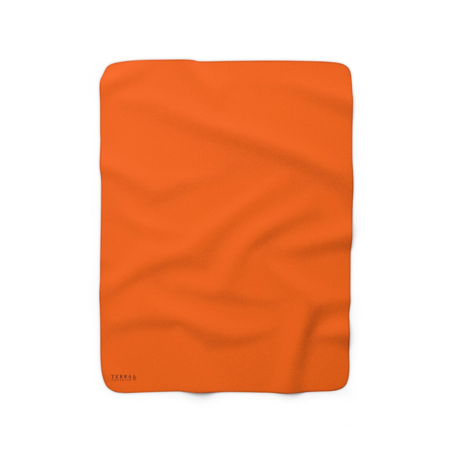 Hunter Safety Orange Sherpa Fleece Blanket