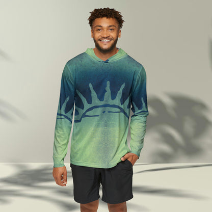 Winter Sun Vibes Men's Performance Hoodie