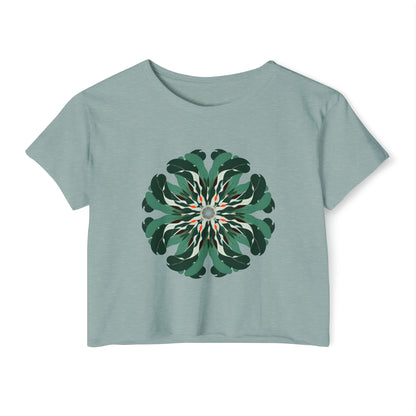 Fractals of Nature Women's Crop Top