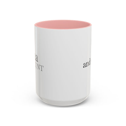 Spicy Karma Colorful Handle Ceramic Mug (11, 15oz)