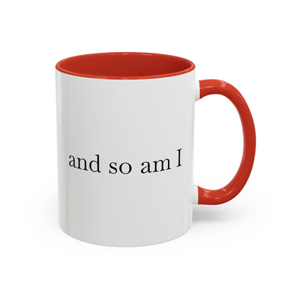 Spicy Karma Colorful Handle Ceramic Mug (11, 15oz)