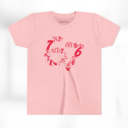 6-7 Meme Illusion Short Sleeve Kids' T-Shirt (multicolors)