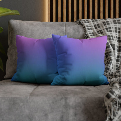 Magical Unicorn Tones Faux Suede Throw Pillow Case (multi sizes)