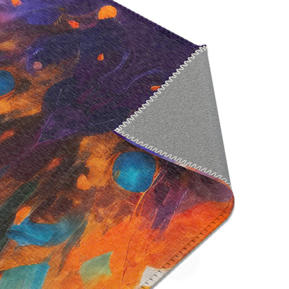 Dog Star Rises Abstract Art Indoor Rug