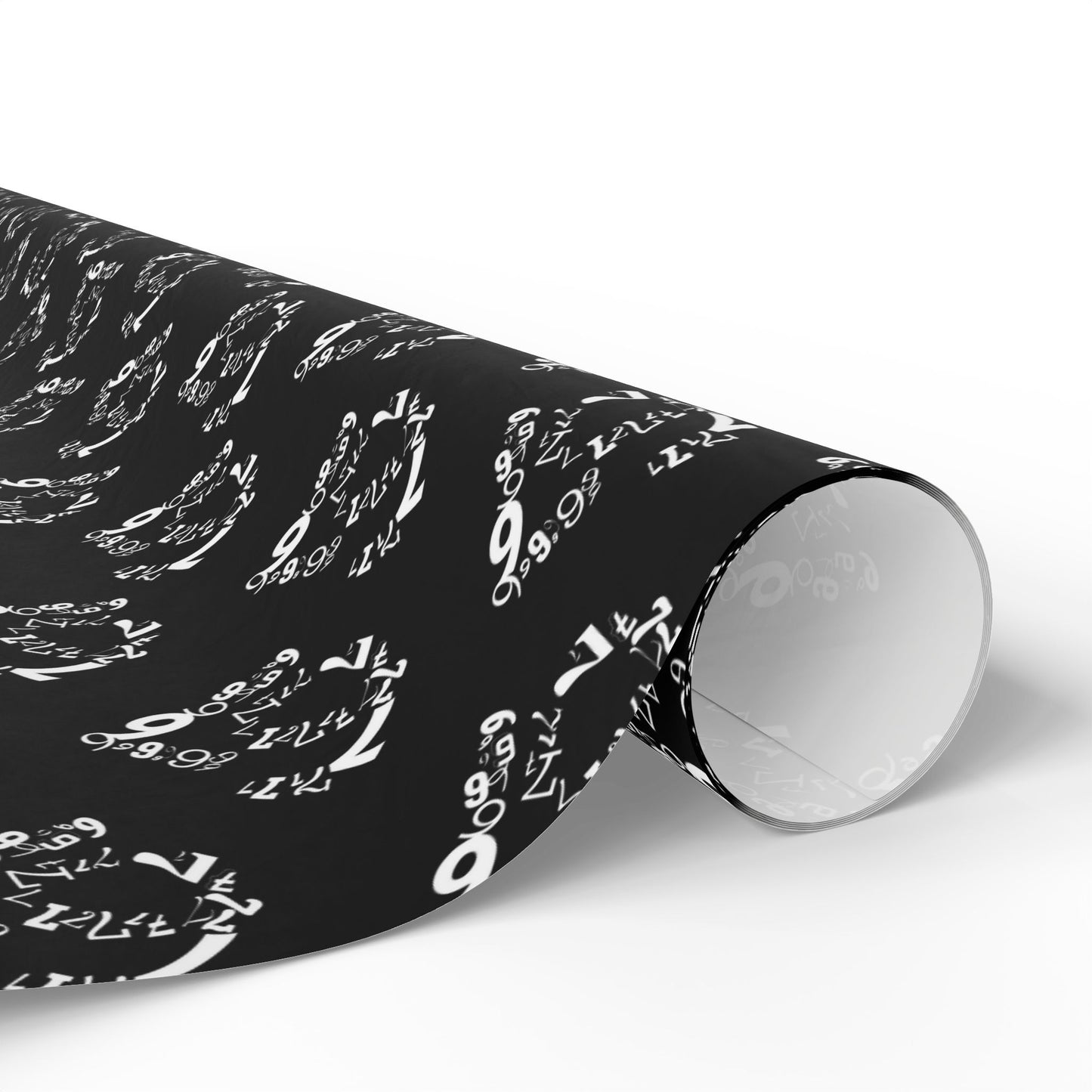 6-7 Meme Illusion Black + White Wrapping Paper Roll (3 sizes)