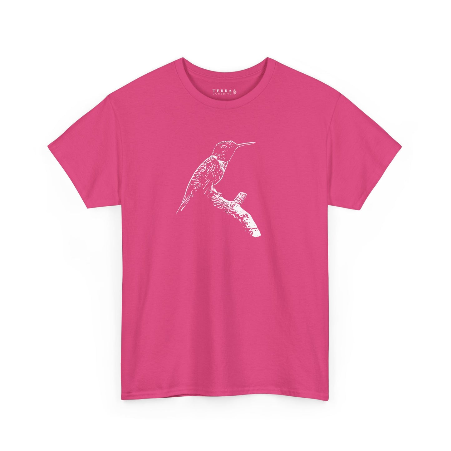Hummingbird Adult 100% Cotton T-Shirt (Multicolors)
