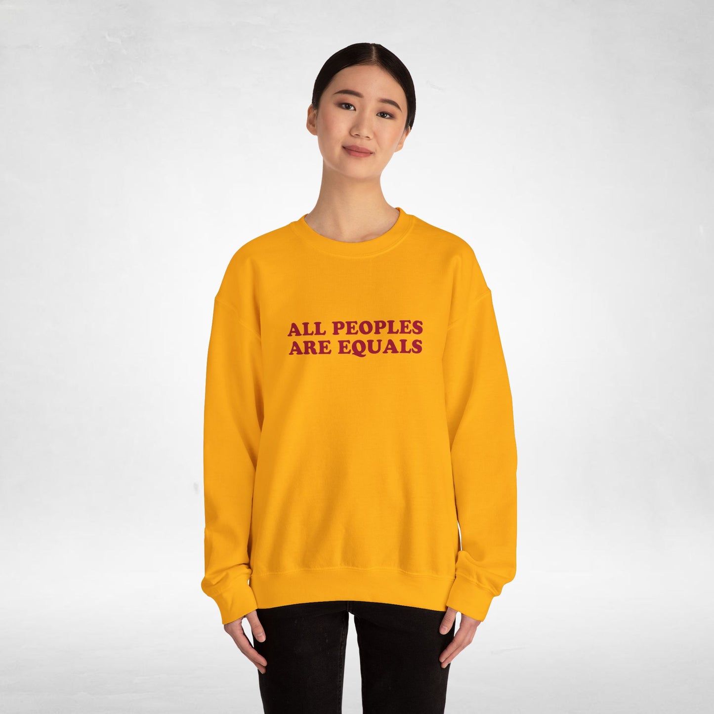 All Peoples Are Equals Adult Sweatshirt (multicolors)