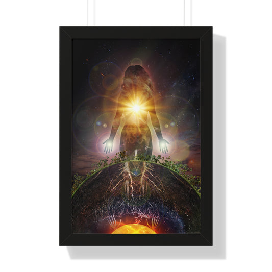 Persephone's Divinity Framed Matte Print