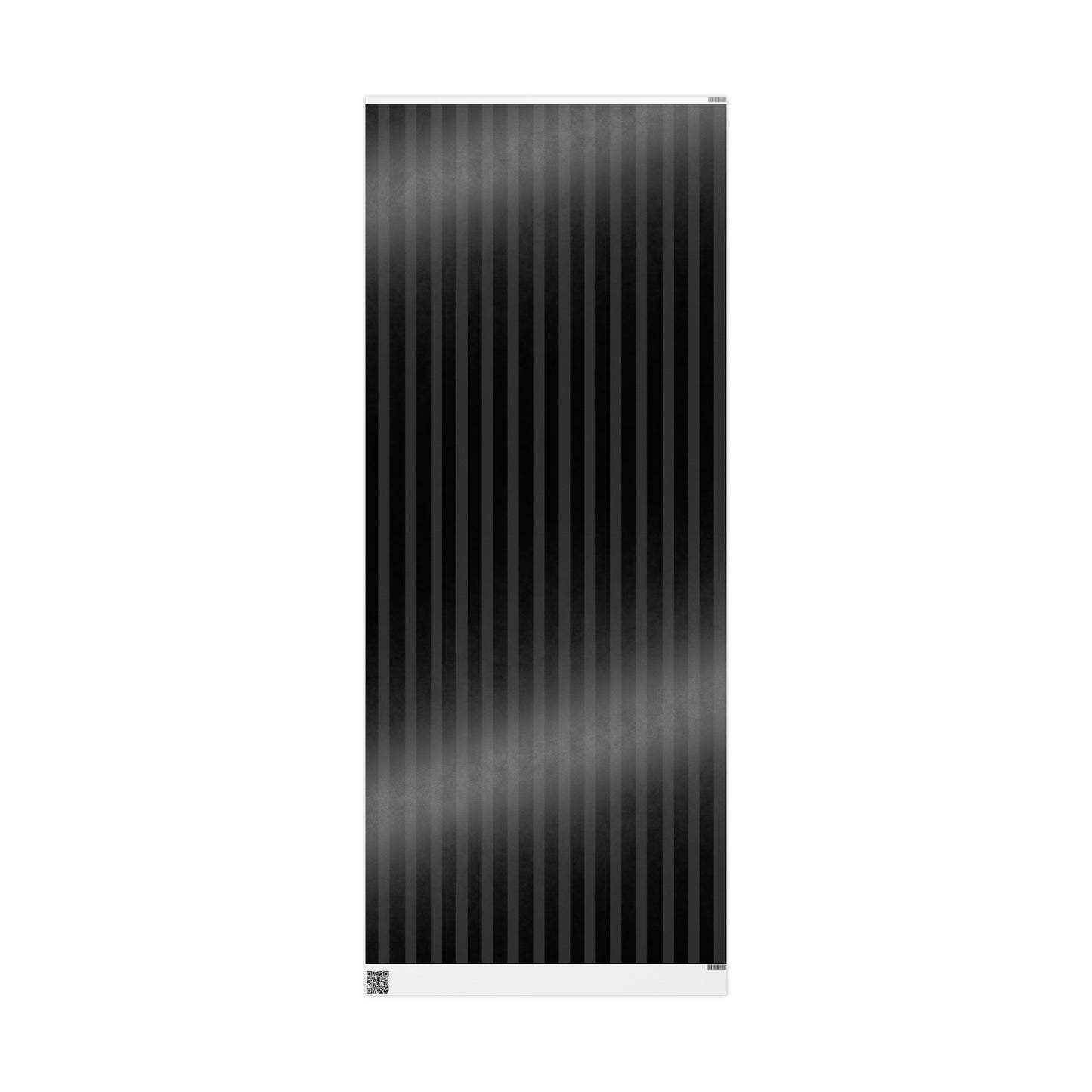 Black + Gray Stripes Wrapping Paper Roll (3 sizes)