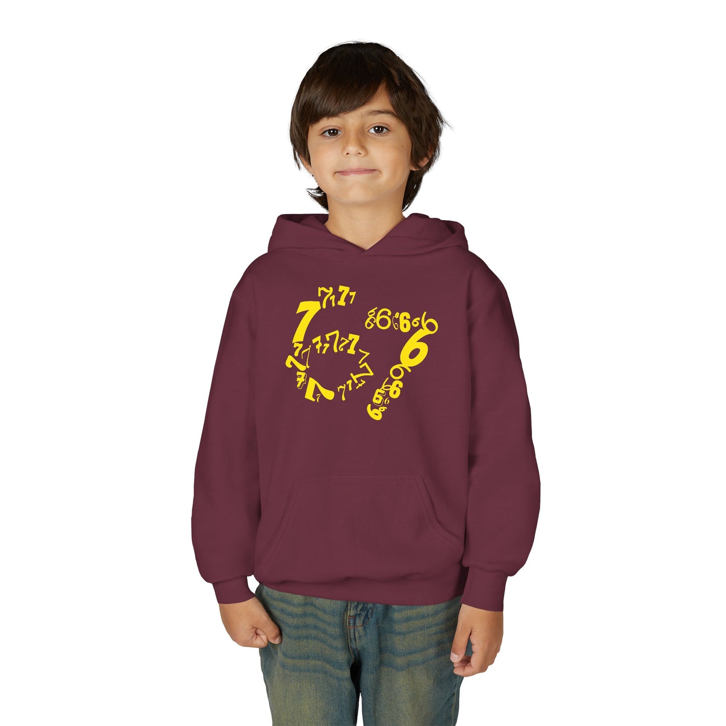 6-7 Meme Illusion Kids' Hoodie
