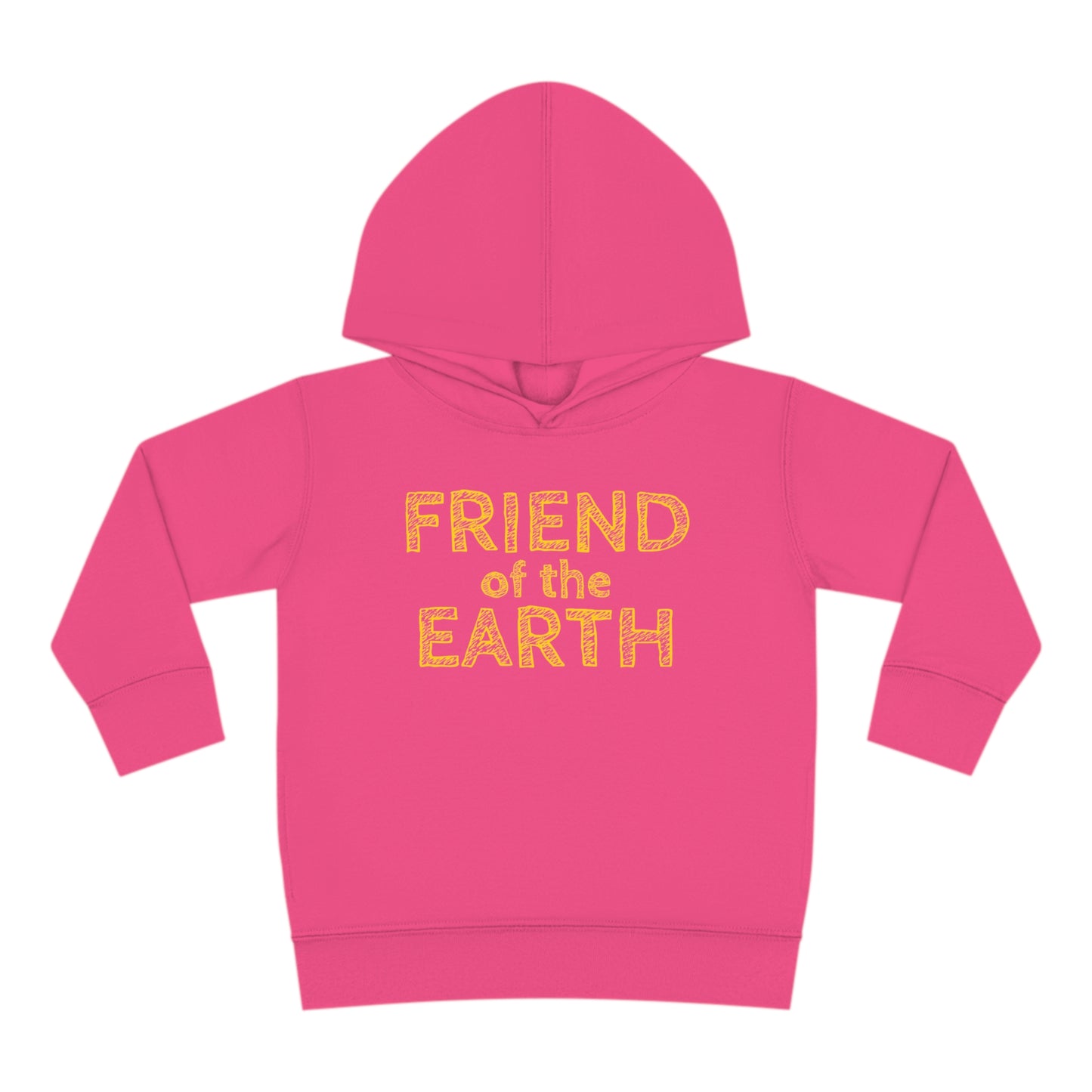 Friend of the Earth Toddler Fleece Hoodie 2T-6T (multicolors)