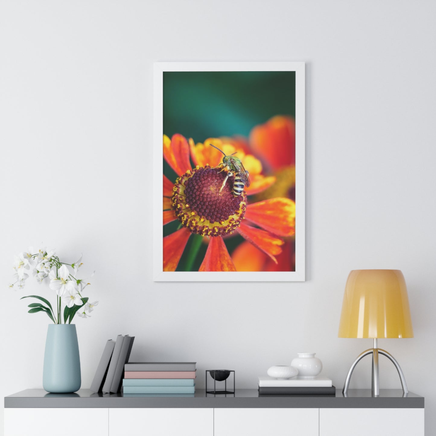 Fashionable Sweat Bee Framed Matte Print