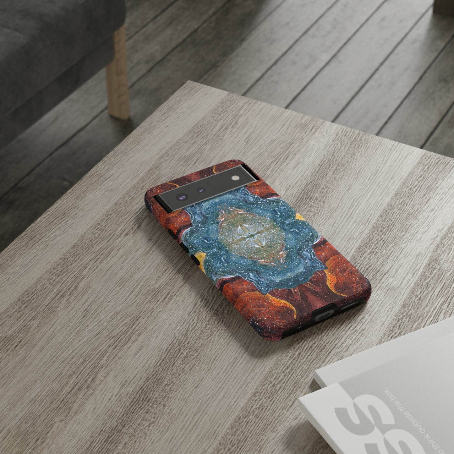 Cosmic Cell Division Tough Phone Case for iPhone, Samsung, Pixel