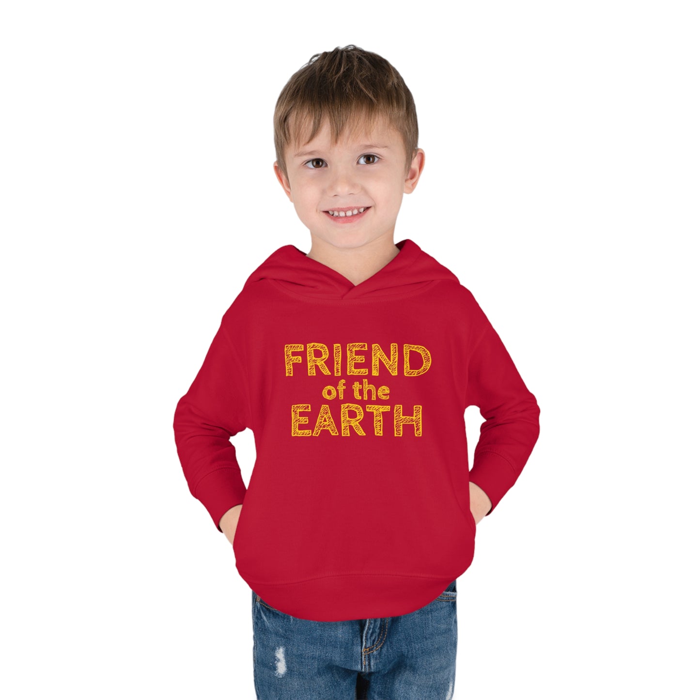 Friend of the Earth Toddler Fleece Hoodie 2T-6T (multicolors)