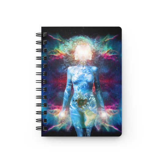 21st Century Gaia Spiral-Bound Lined Notebook