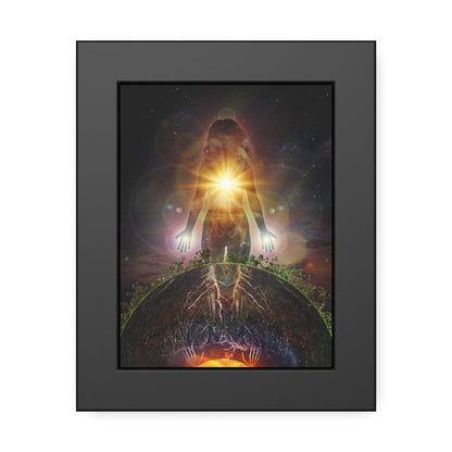 Persephone's Divinity Framed Print | Surreal Art