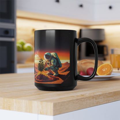 A Promethean Fable 15oz Black Mug