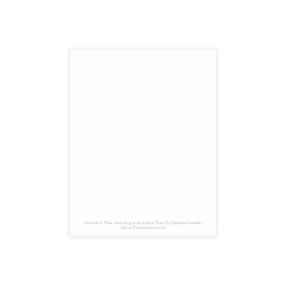 Surreal Astro Dog of Time Blank Card Bundles (w/envelopes)