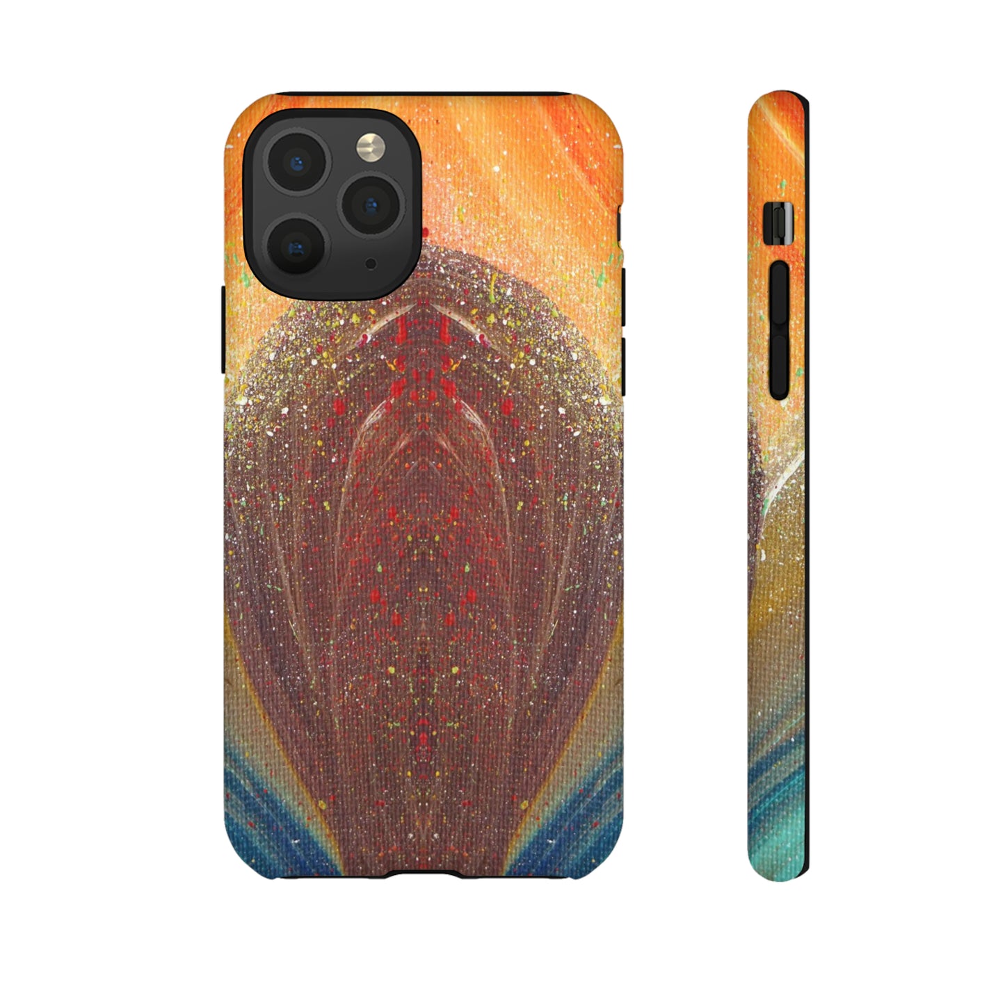 Flow of Magnetism Tough Phone Case for iPhone, Samsung, Pixel