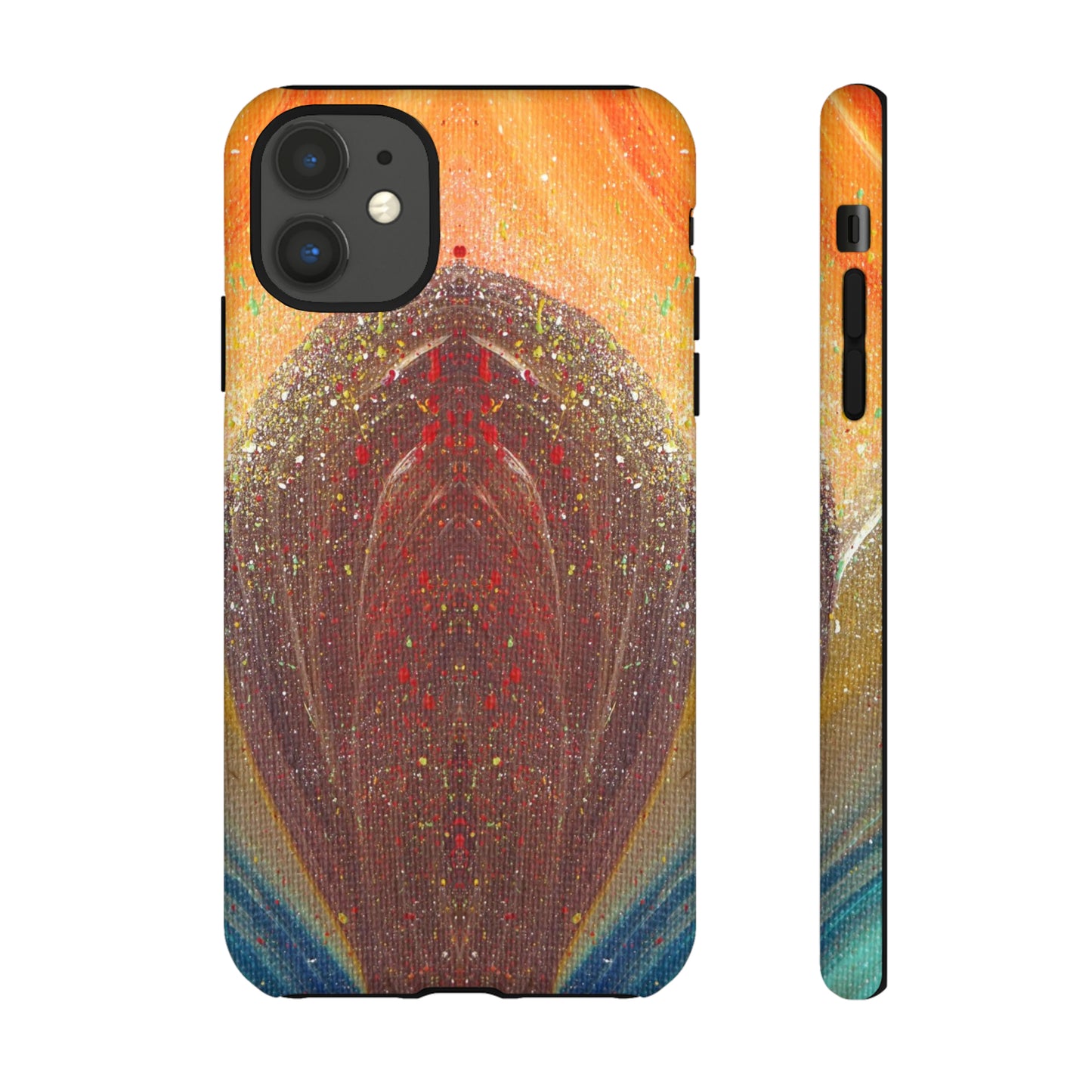 Flow of Magnetism Tough Phone Case for iPhone, Samsung, Pixel