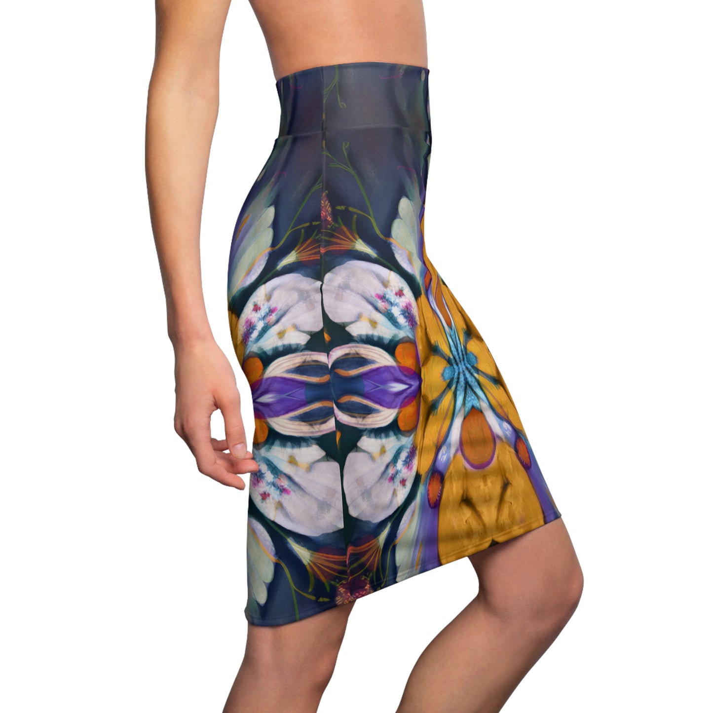 Flower Alchemy Women's Pencil Skirt