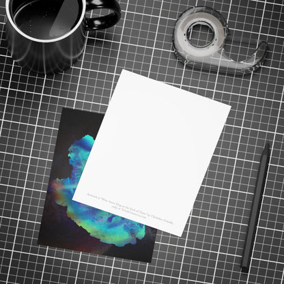 Surreal Astro Dog of Time Blank Card Bundles (w/envelopes)