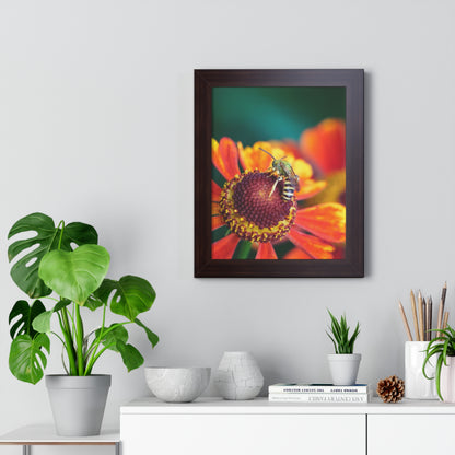 Fashionable Sweat Bee Framed Matte Print